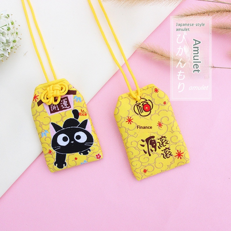 Talisman And Japanese Style Lucky Bag Cartoon Sachet Fortune Attracting Incense Pouch