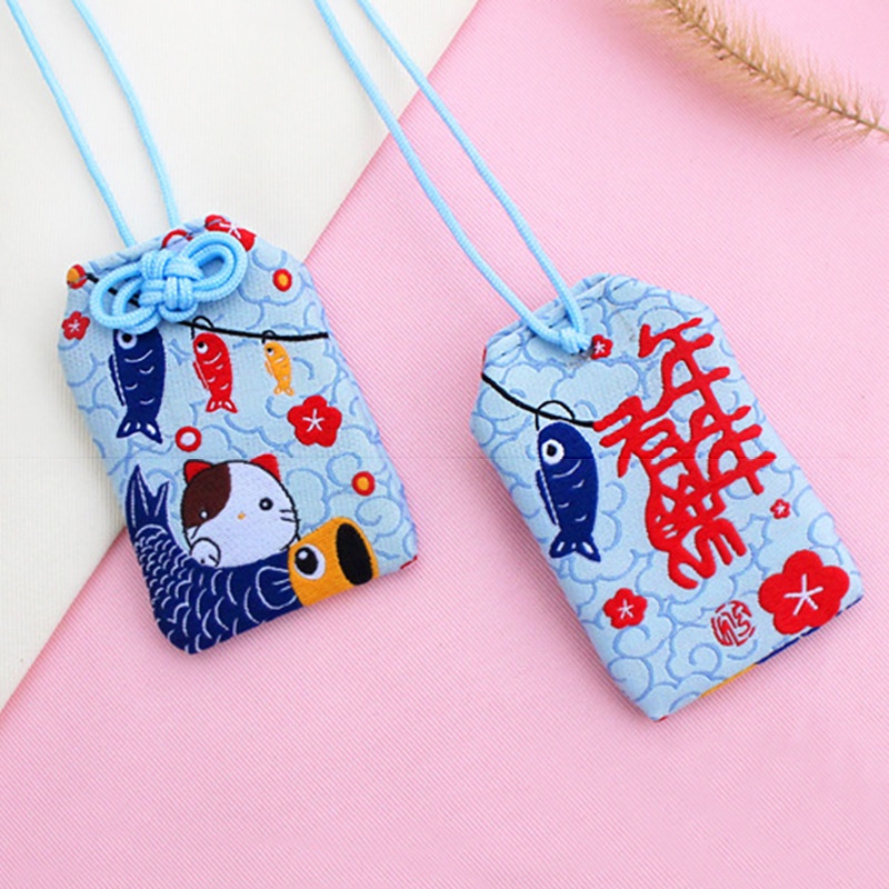 Talisman And Japanese Style Lucky Bag Cartoon Sachet Fortune Attracting Incense Pouch 10
