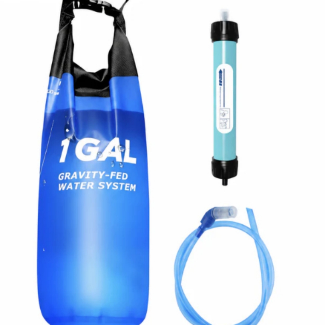 Gravity Water Filter Bag 6L Camping Water Storage — foto 4