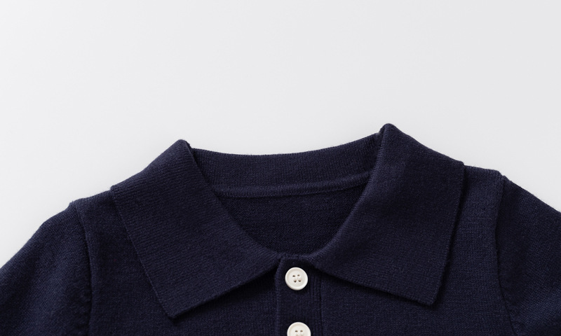 Boy's Thin Stripe Button-down Sweater — foto 6