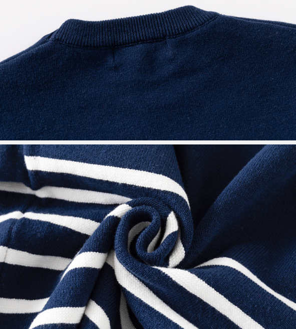Boys Fine-striped Crew-neck Sweater Top — foto 5