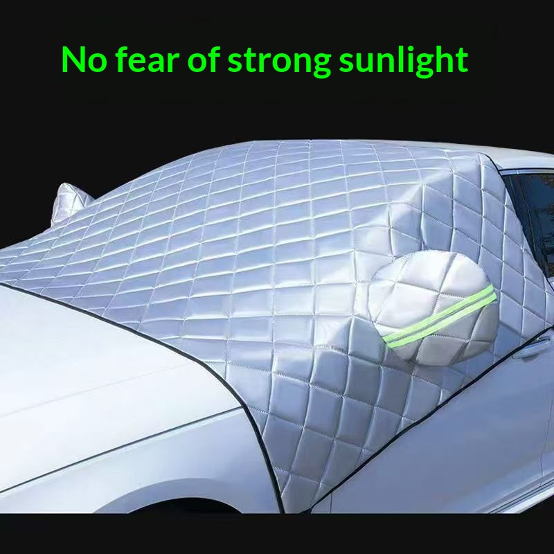 Car Snow Cover Front Windshield Cover Frost Protection 4
