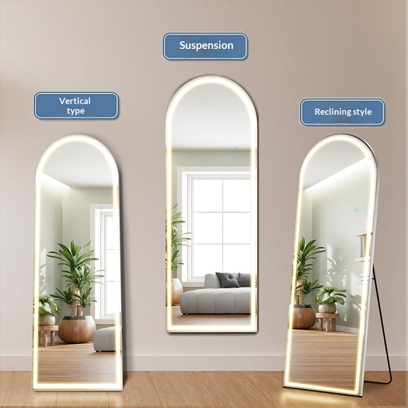 Smart Mirror Bedroom Wall-Mounted Fitting Mirror 4
