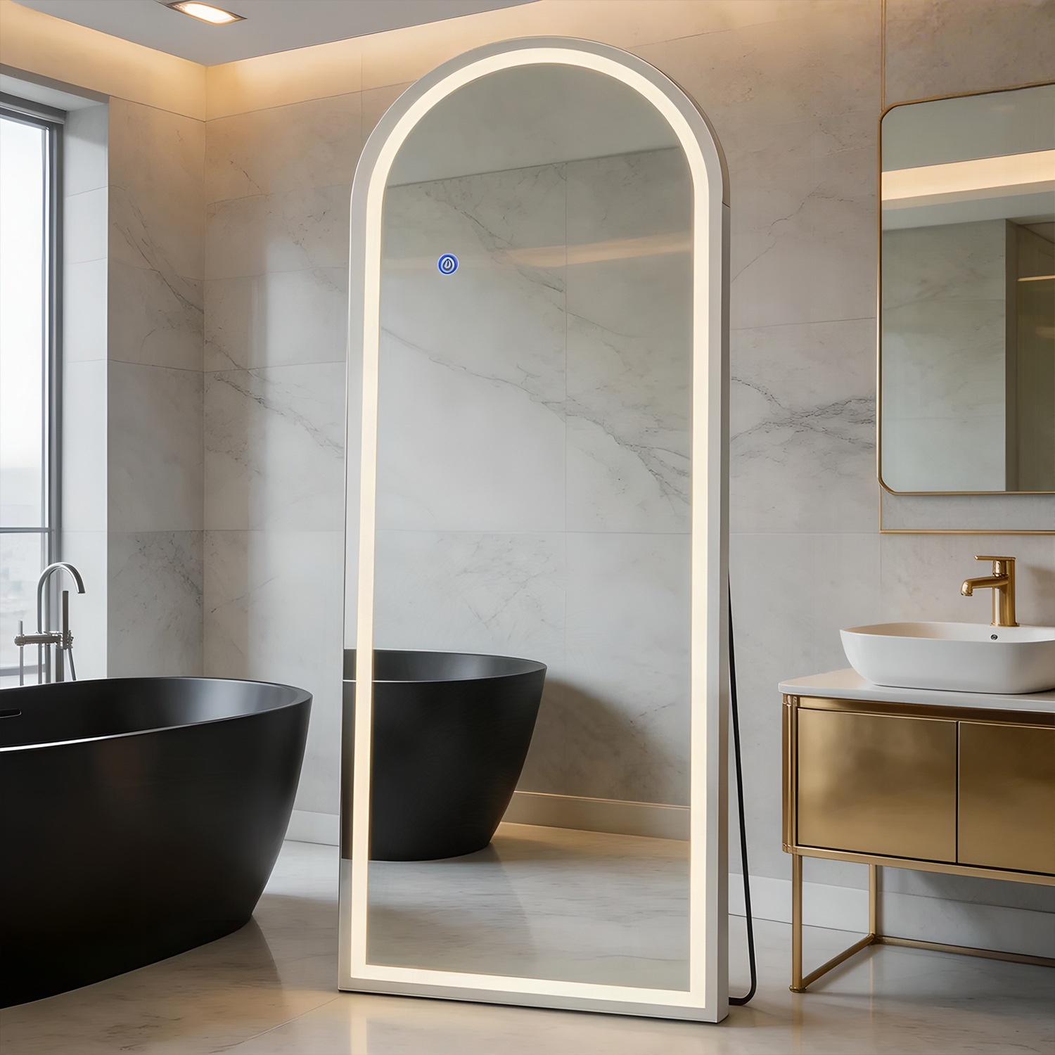 Smart Mirror Bedroom Wall-Mounted Fitting Mirror 3