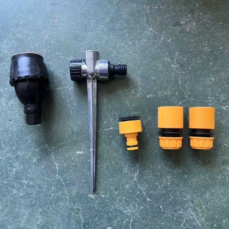 Alloy Floor Outlet And Nozzle Set For Landscape Lawn Irrigation Tools