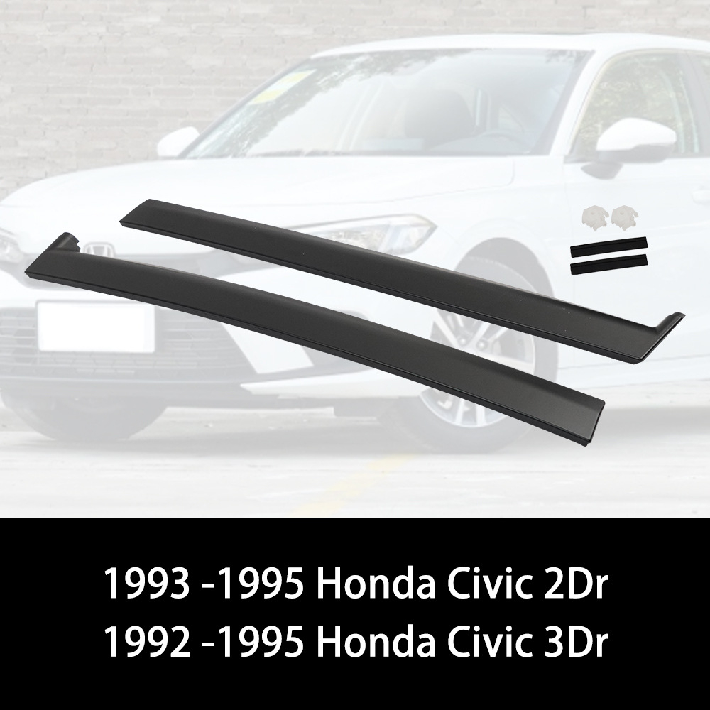 Suitable For Honda Drivers And Passenger-side Door Glass Trim