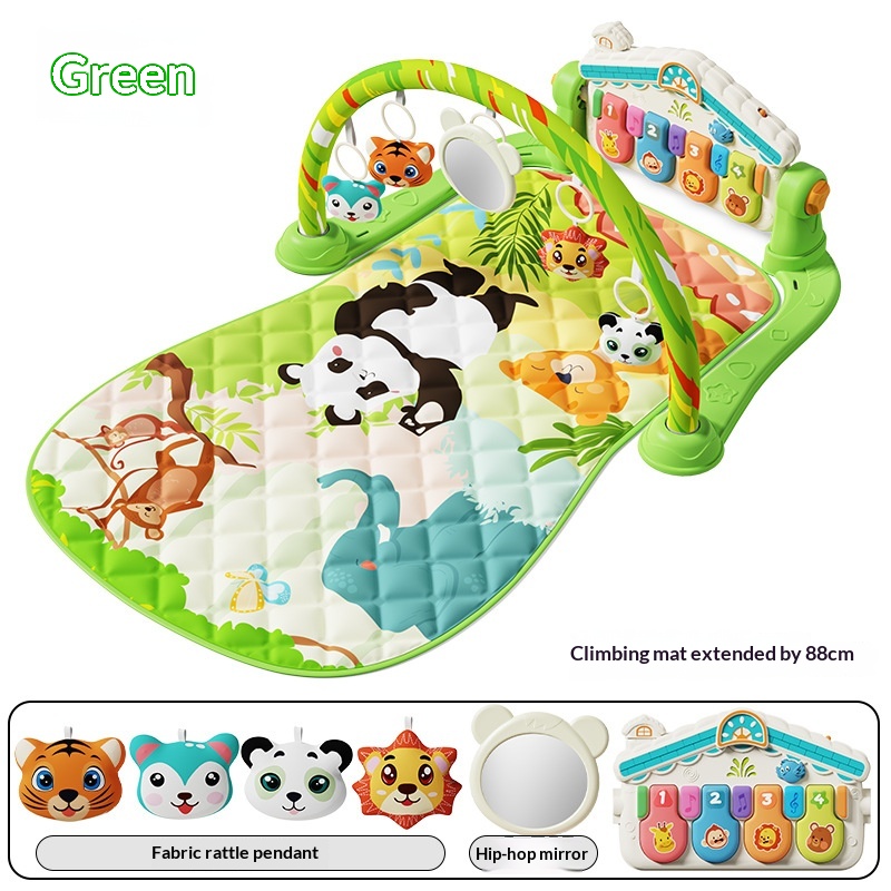 Baby Foot Piano Play Mat Early Education Musical Rattle — foto 13