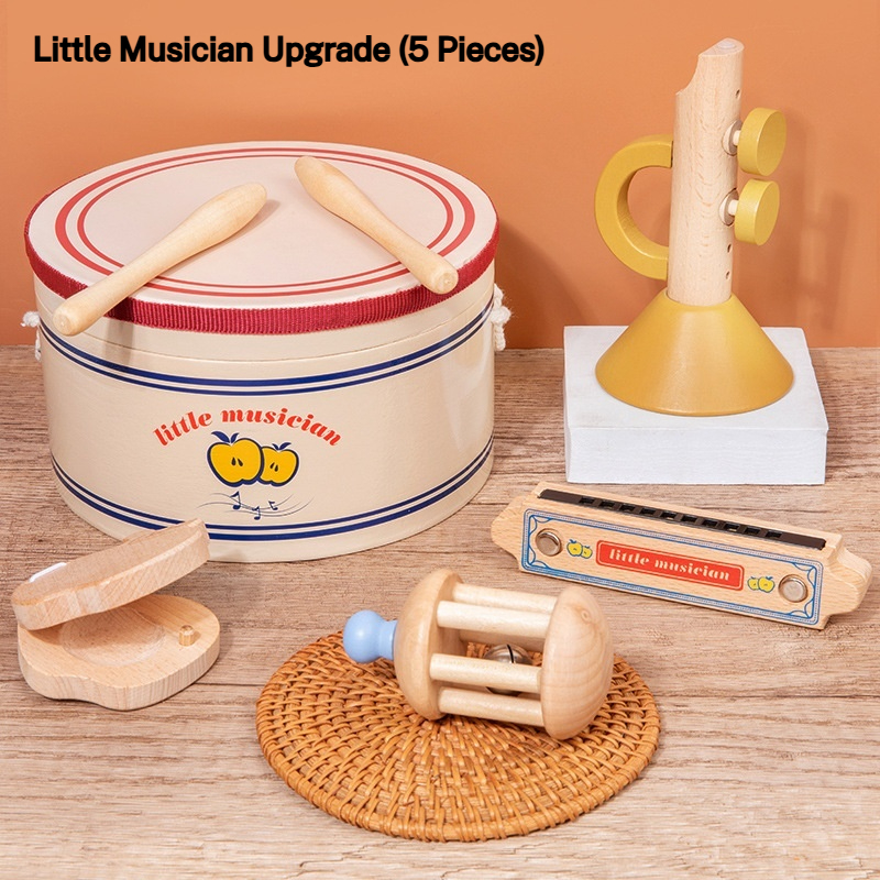 Wooden Educational Percussion Music Set For Toddlers — foto 8