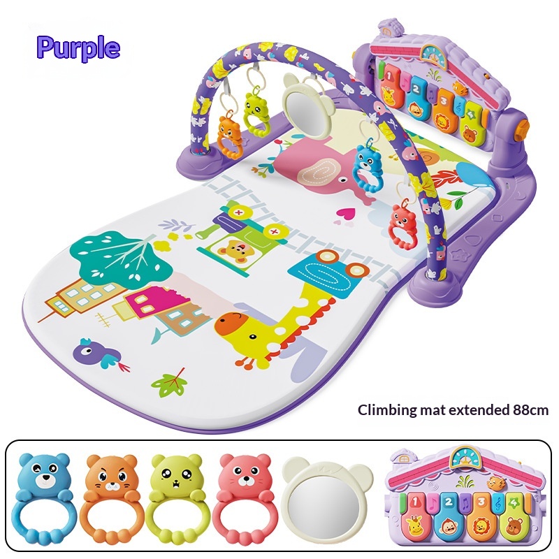 Baby Foot Piano Play Mat Early Education Musical Rattle — foto 14