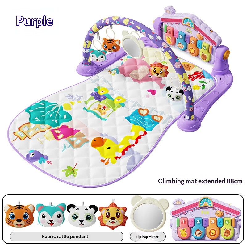 Baby Foot Piano Play Mat Early Education Musical Rattle — foto 3