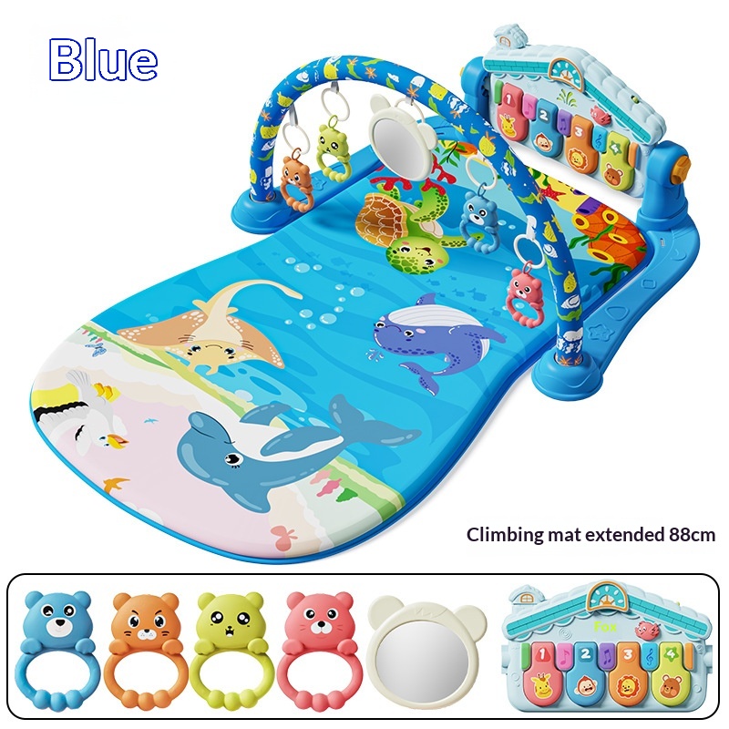 Baby Foot Piano Play Mat Early Education Musical Rattle — foto 15