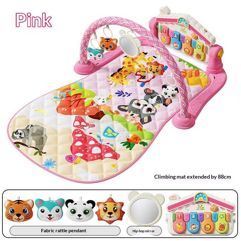 Baby Foot Piano Play Mat Early Education Musical Rattle — foto 5