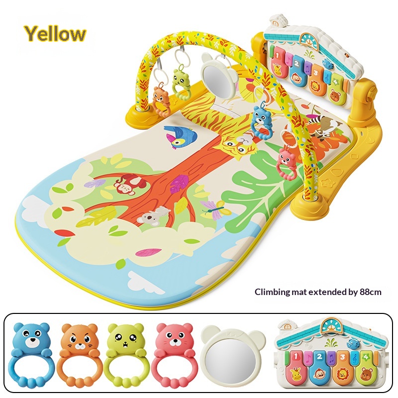 Baby Foot Piano Play Mat Early Education Musical Rattle — foto 8
