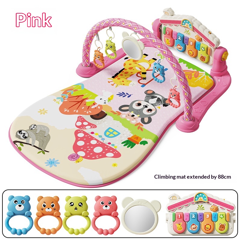 Baby Foot Piano Play Mat Early Education Musical Rattle — foto 18
