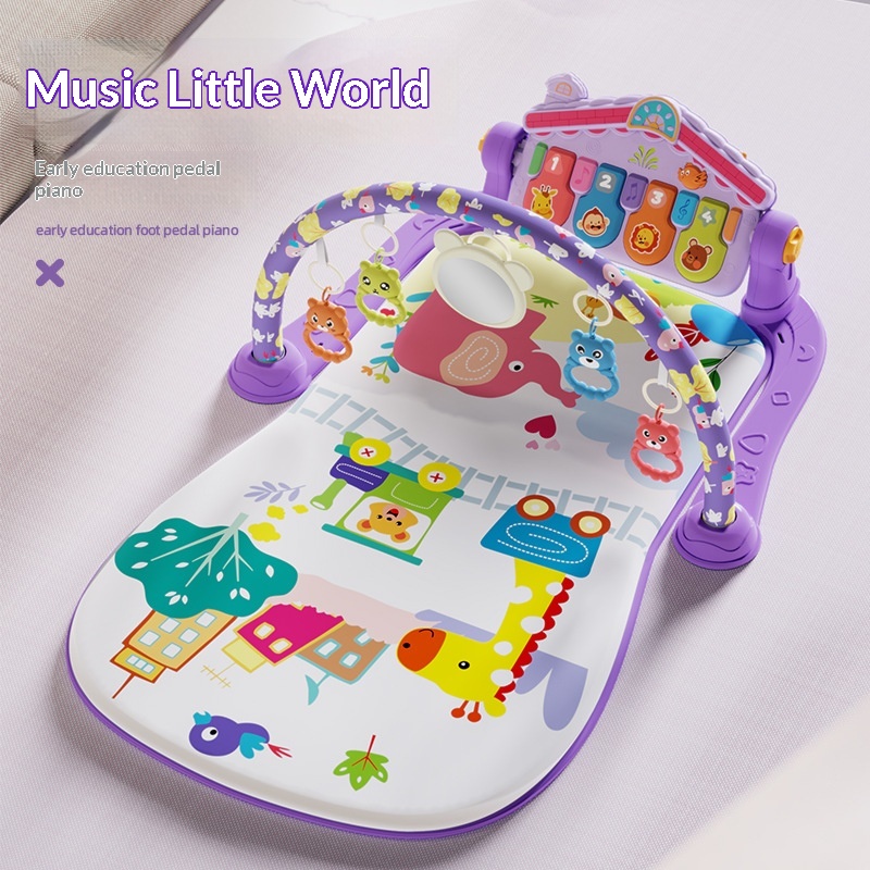 Baby Foot Piano Play Mat Early Education Musical Rattle — foto 6