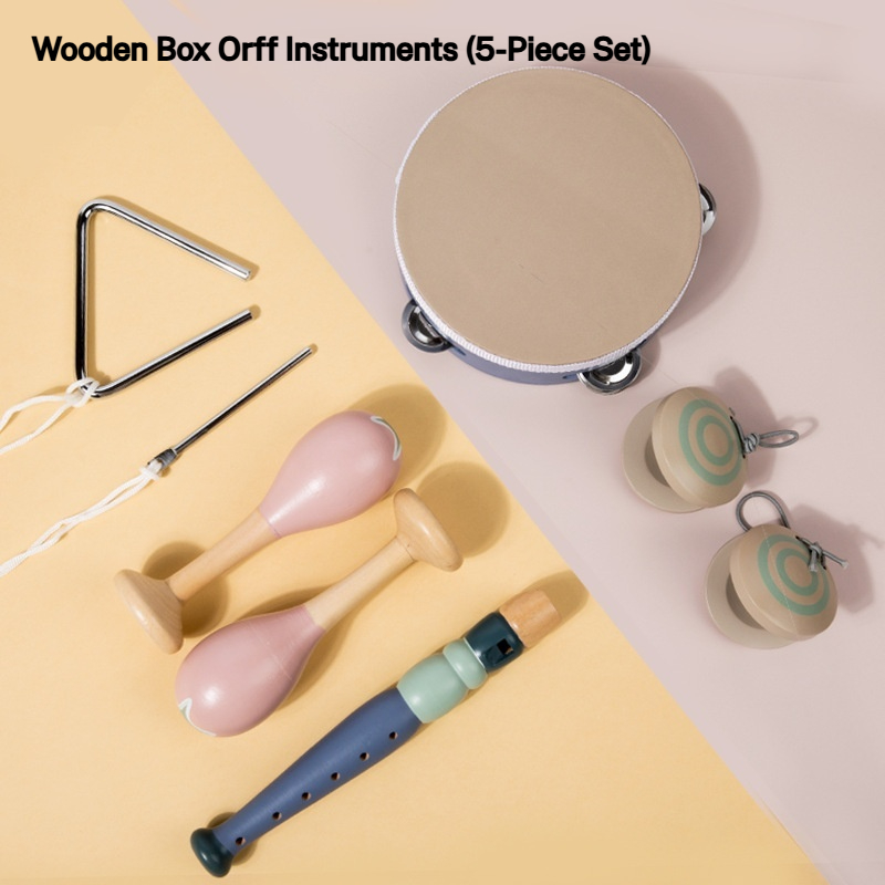 Wooden Educational Percussion Music Set For Toddlers — foto 2