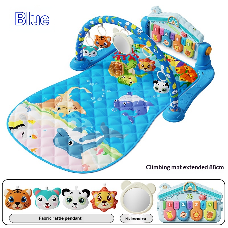 Baby Foot Piano Play Mat Early Education Musical Rattle — foto 2