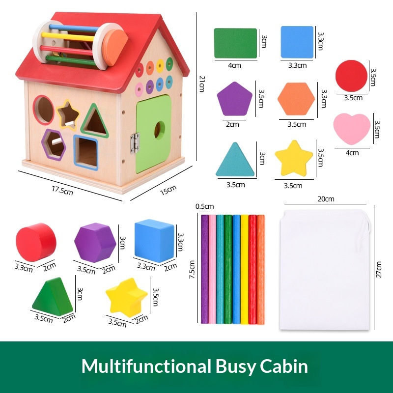 Early Childhood Educational Wooden Puzzle Toy — foto 3