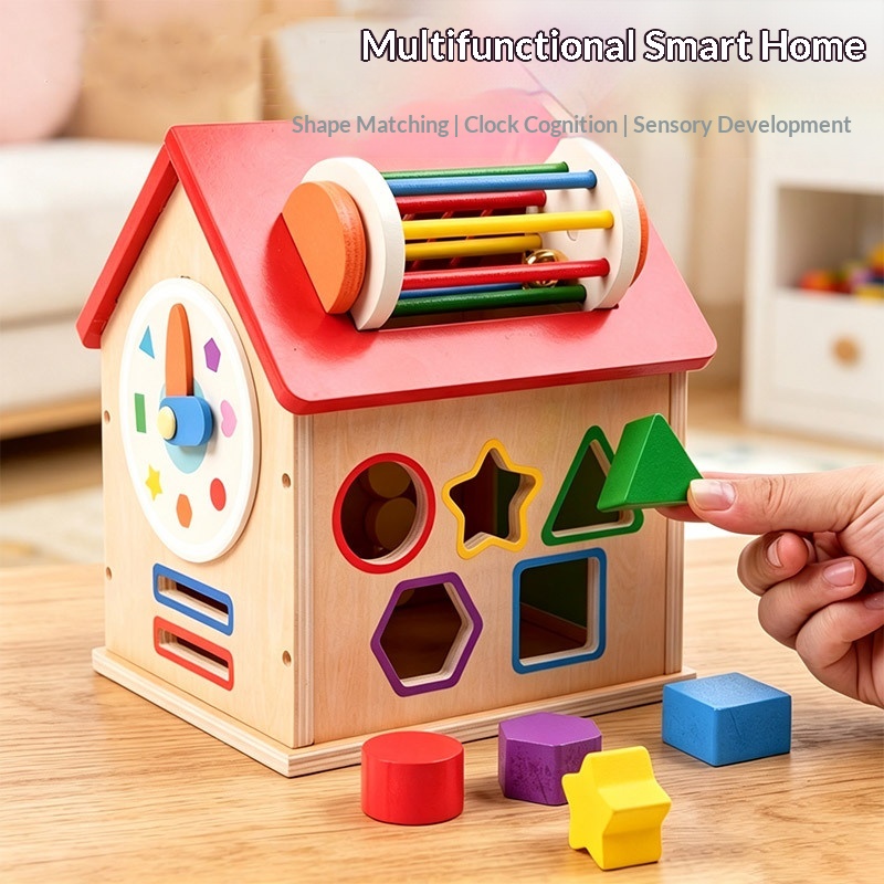 Early Childhood Educational Wooden Puzzle Toy — foto 4