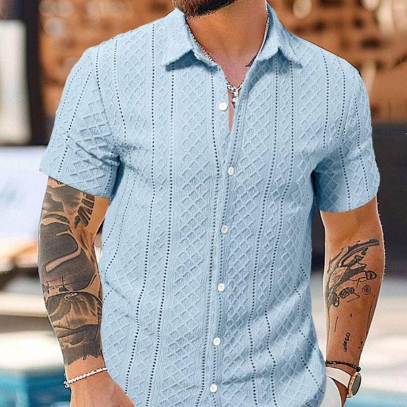 Casual Button Sleeve Shirt