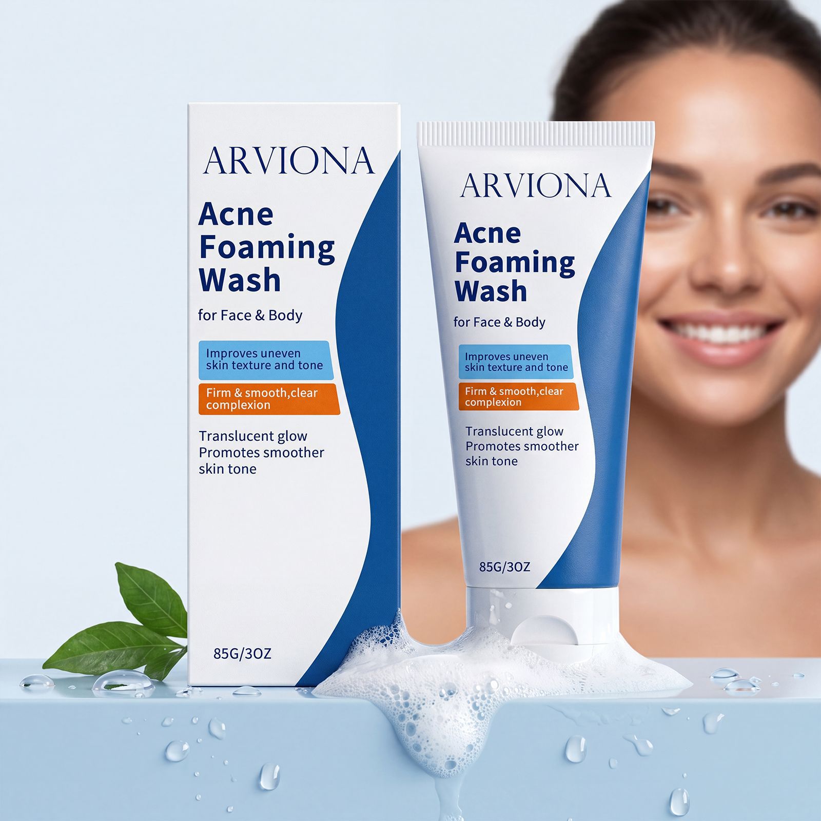 Acne-fighting Foaming Facial Cleanser
