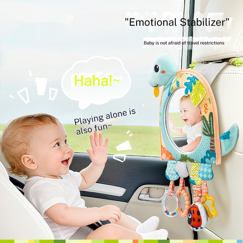 Baby Car Mirror Safety Seat Toy Pendant