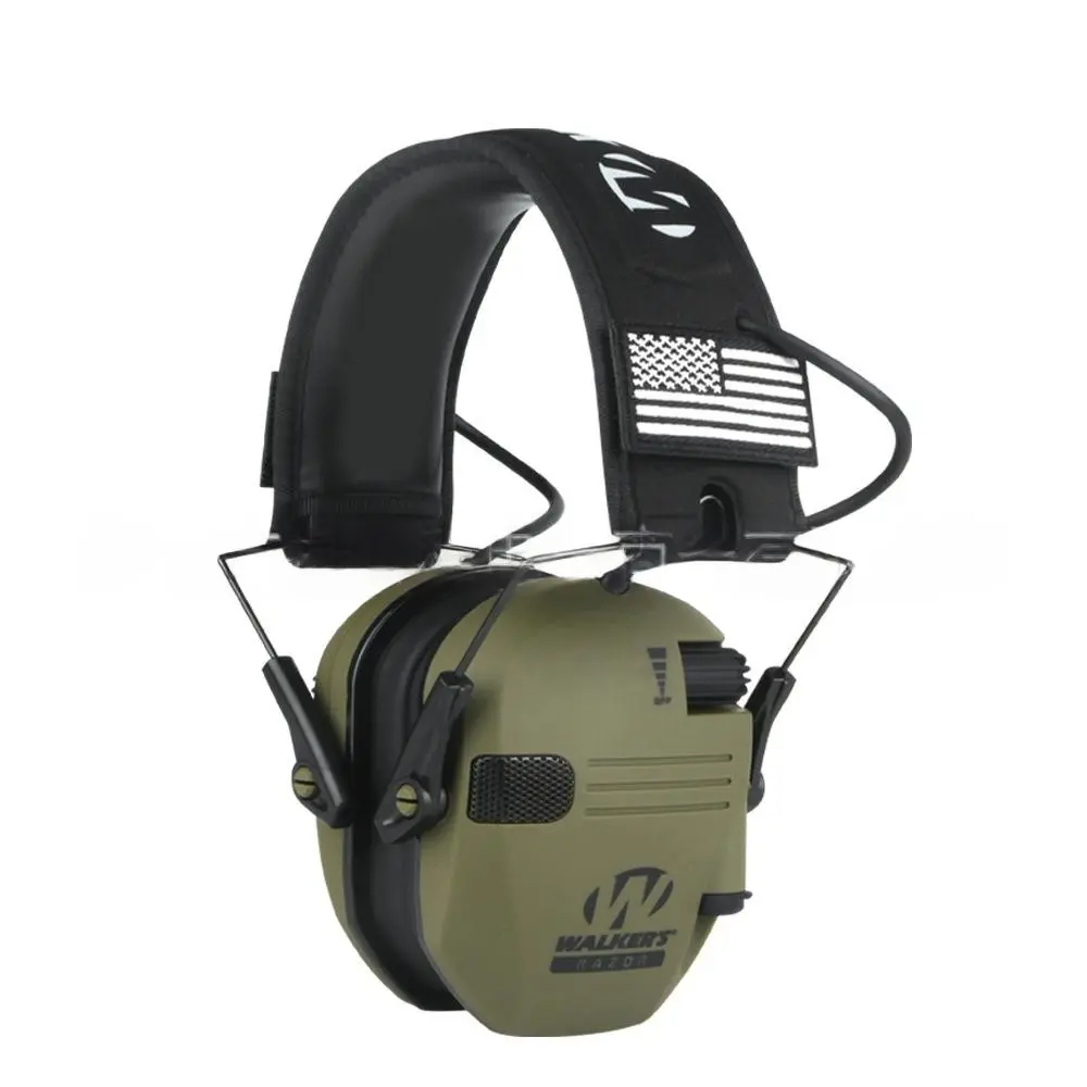 Outdoor Hunting Tactical Noise-reduction Headphones Electronic Shooting Earmuffslarge Stock Available