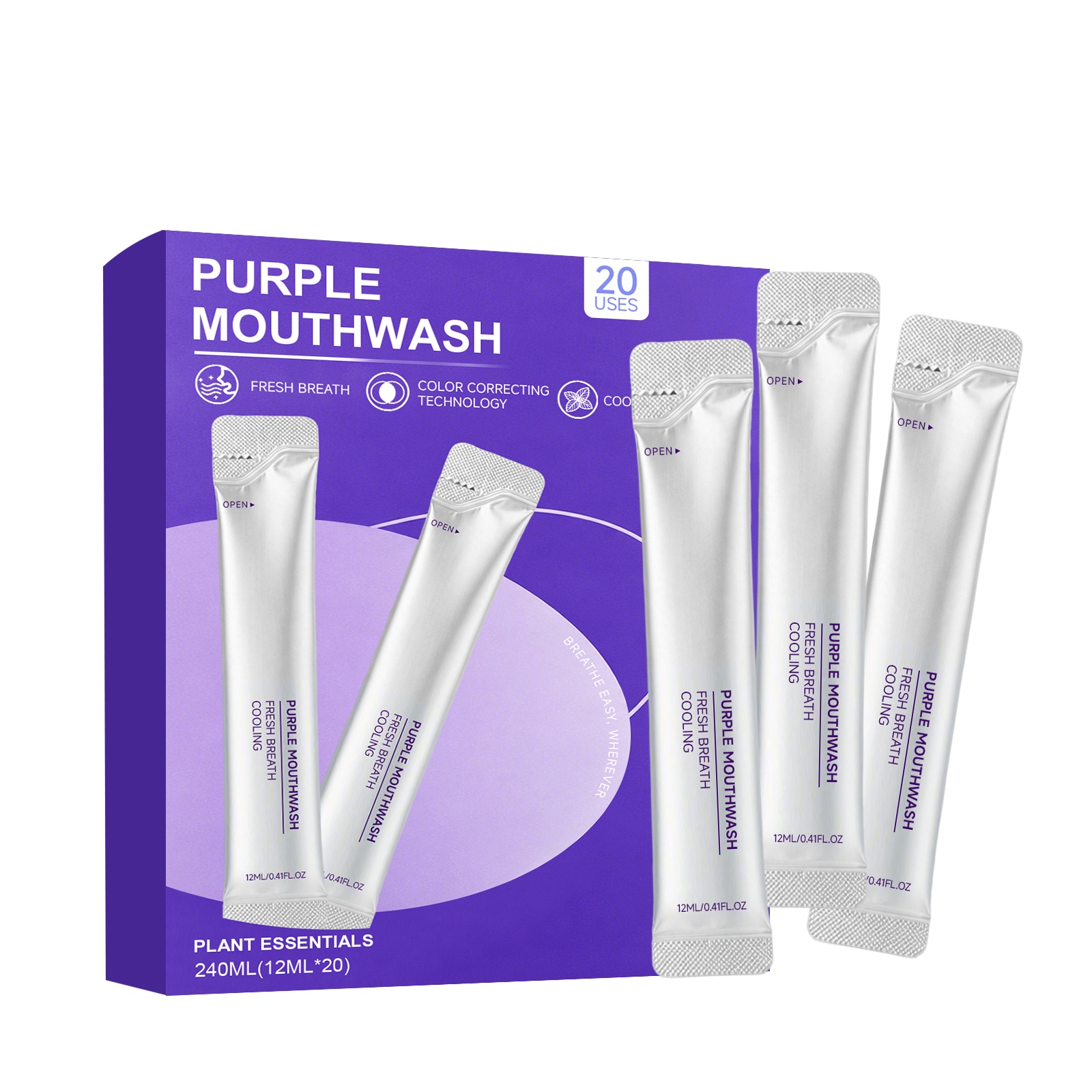 Purple Mouthwash