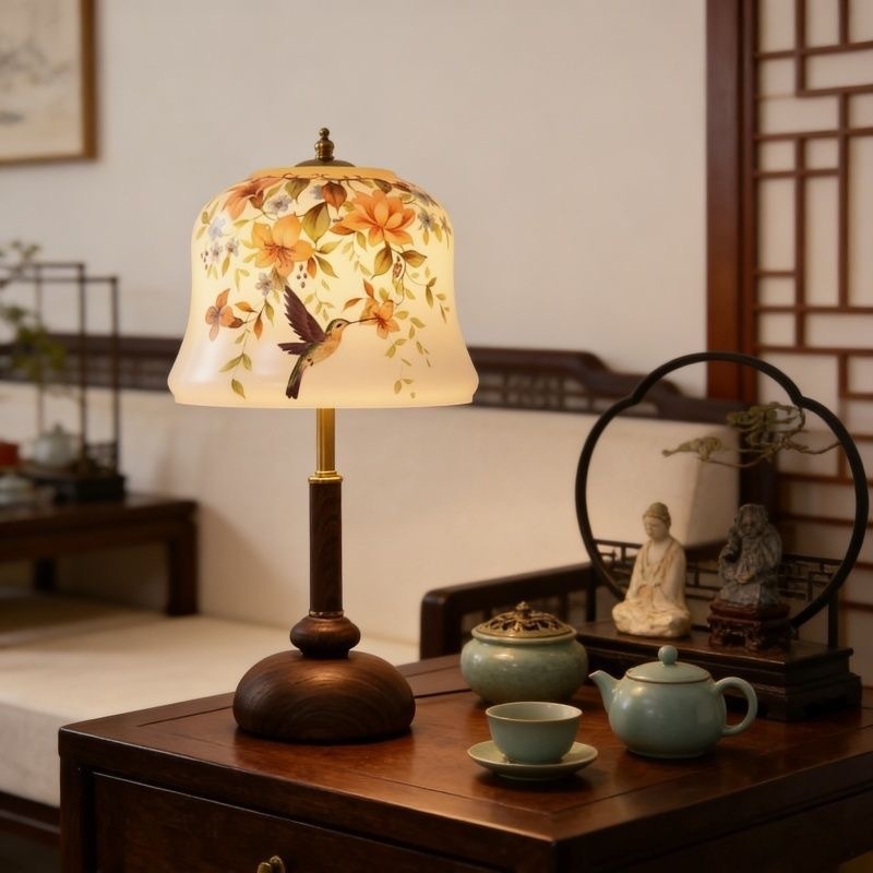 Solid Wood Table Lamp, picture 3 of 4
