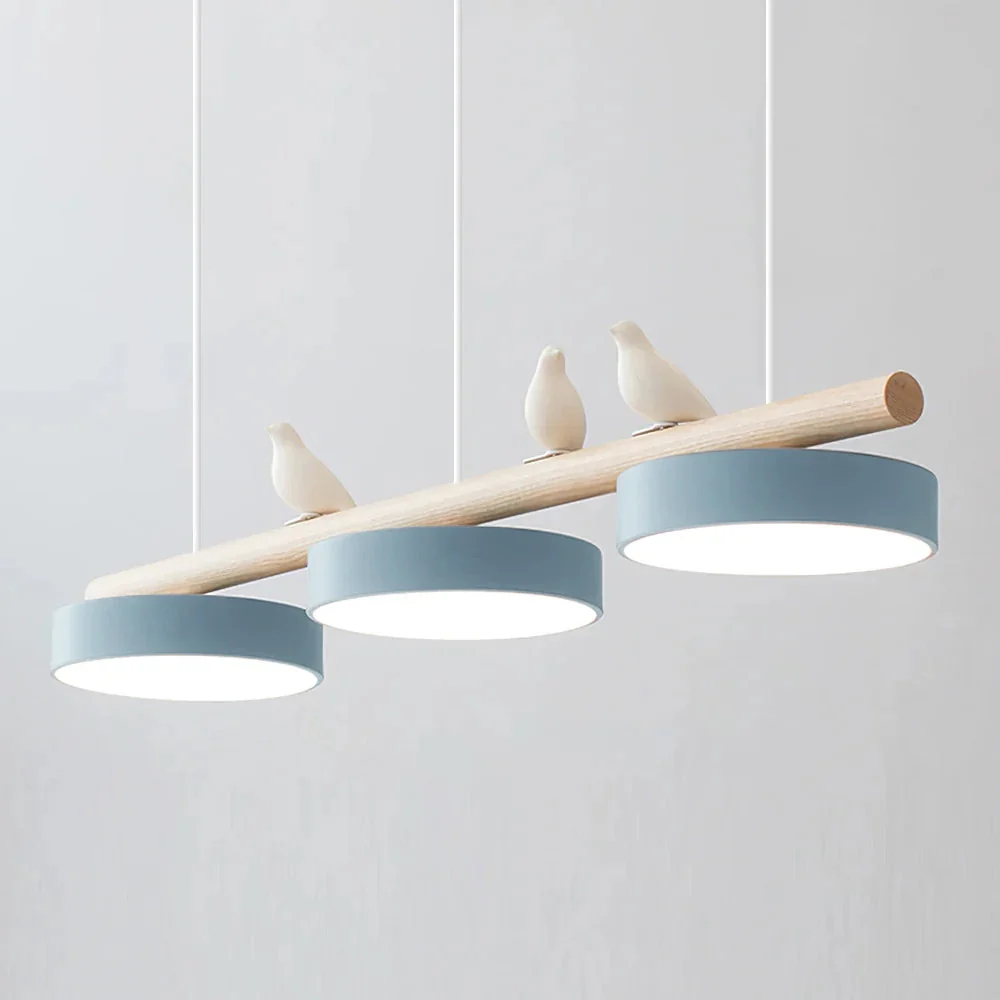 Wooden Pendant Chandelier Light, picture 8 of 8