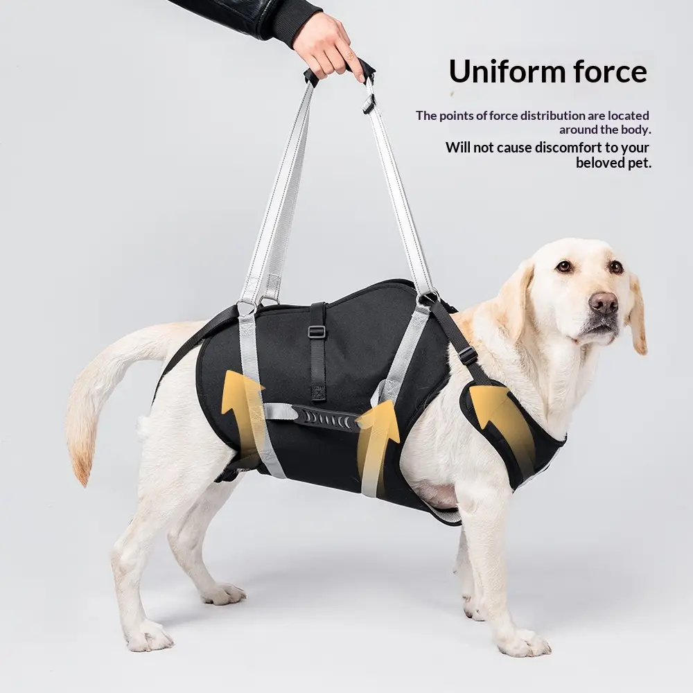 Medium To Large Dog Waterproof Harness With Adjustable Straps