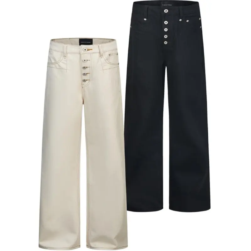 Skinny Jeans Zipper Fly Five-piece Buckle