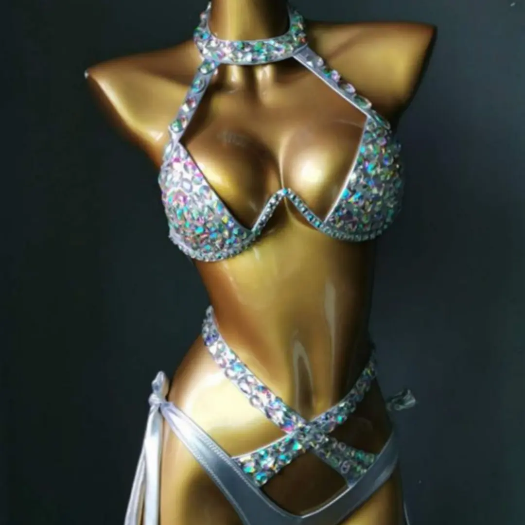 Women's Minimalist And Versatile Print Bikini Swimsuit