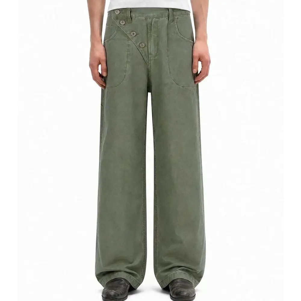 Mens Lumberjack Straight Leg Casual Military Style