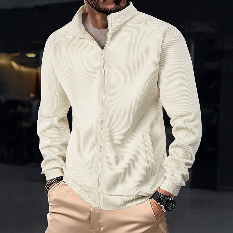 Jaqueta Masculina Acolchoada com Gola Alta