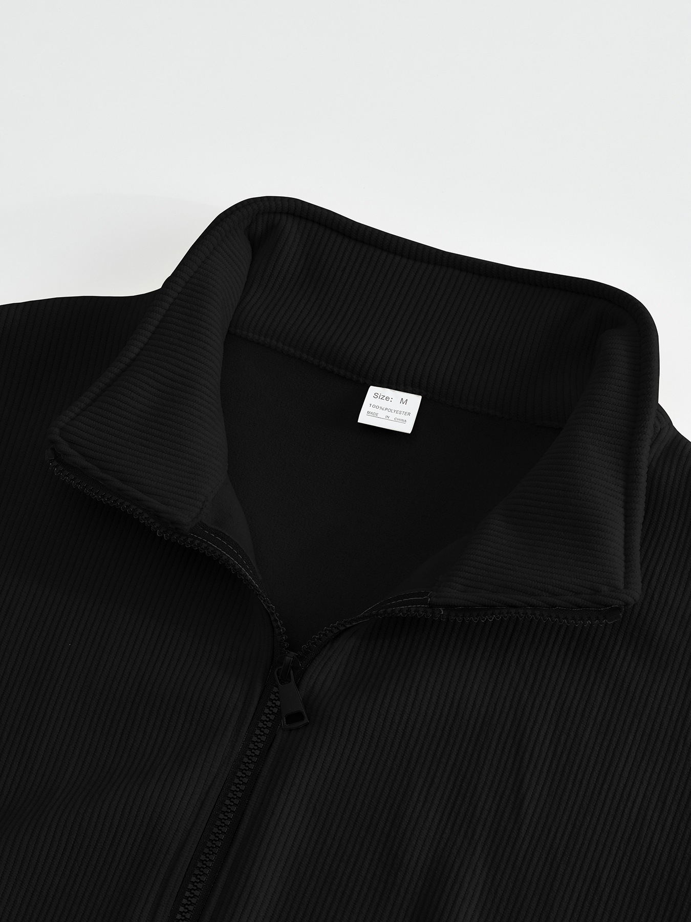 Jaqueta Masculina Acolchoada com Gola Alta