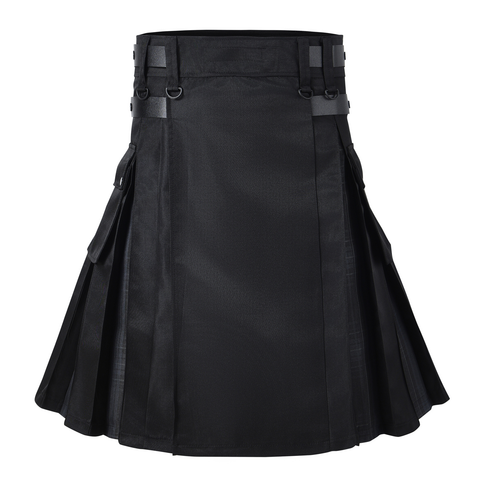 Kilt Masculino Escocês Xadrez Plissado