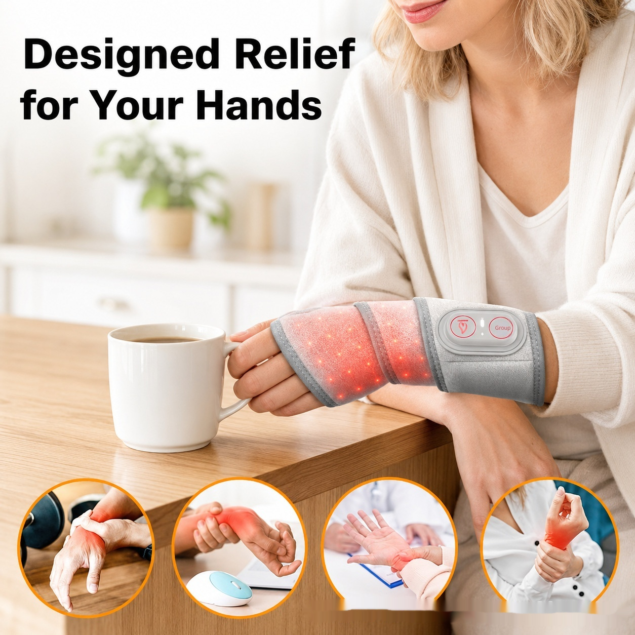Arm Protector Neck Heating Strap