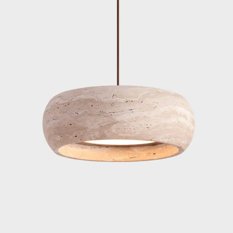 Minimalist Bedroom Bedside Pendant Lamp In Wabi-sabi