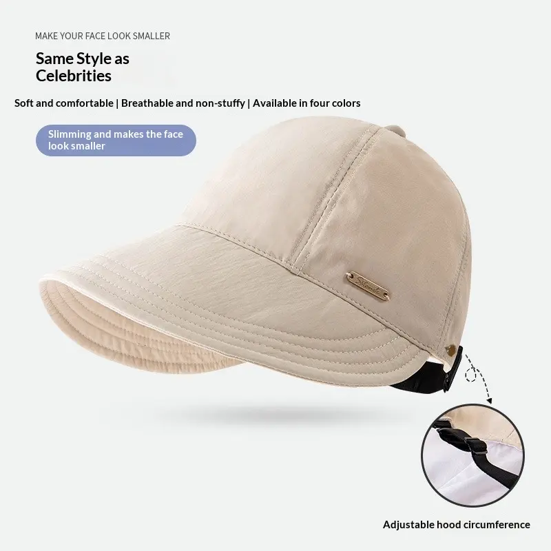 Womens Sun Hat With A Ponytail Hole