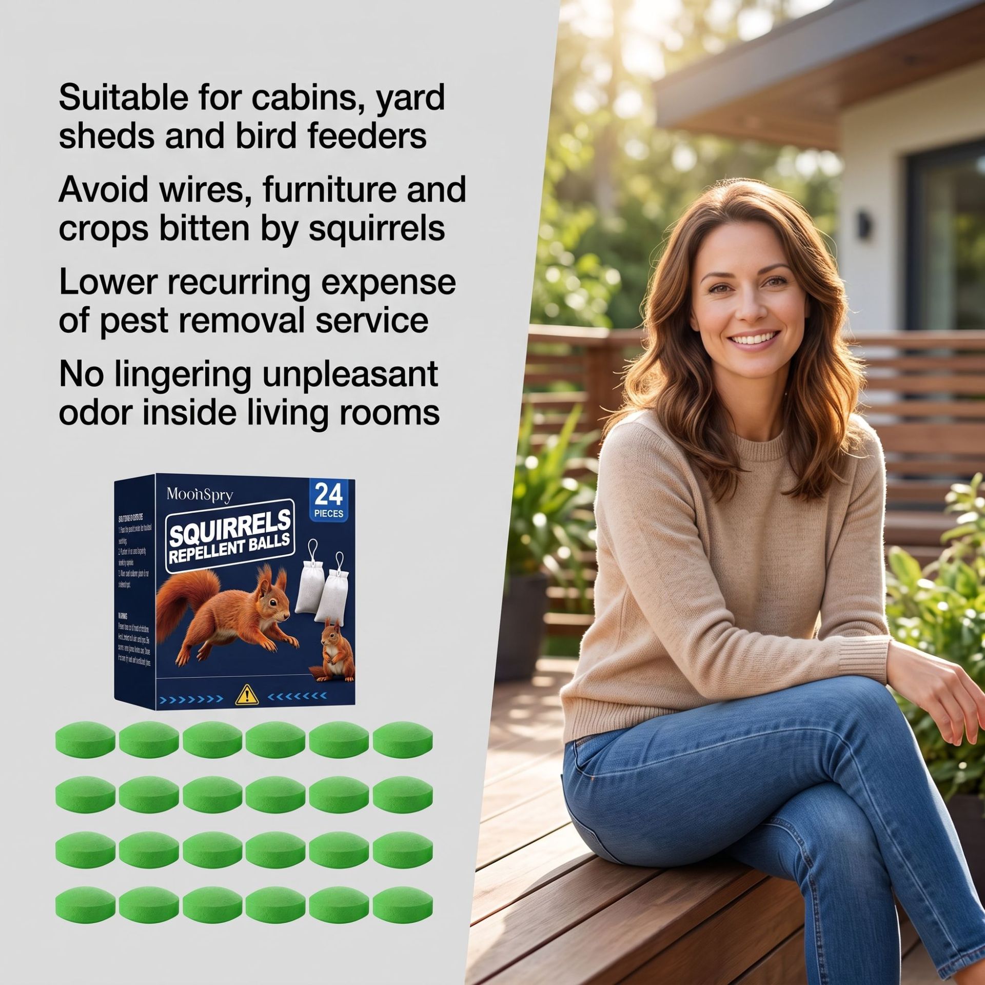 Squirrels Repellent Balls