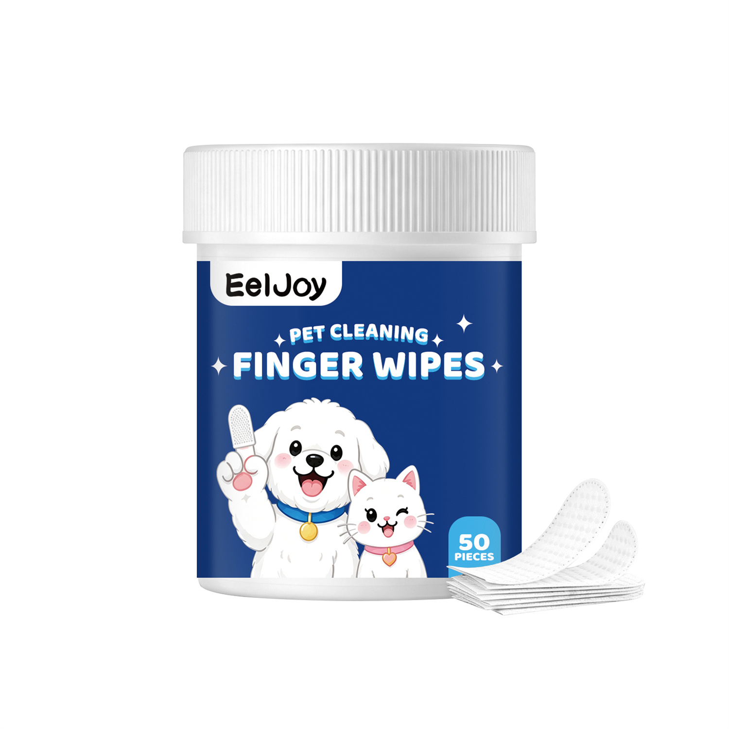 Pet Cleaning Finger Wipes
