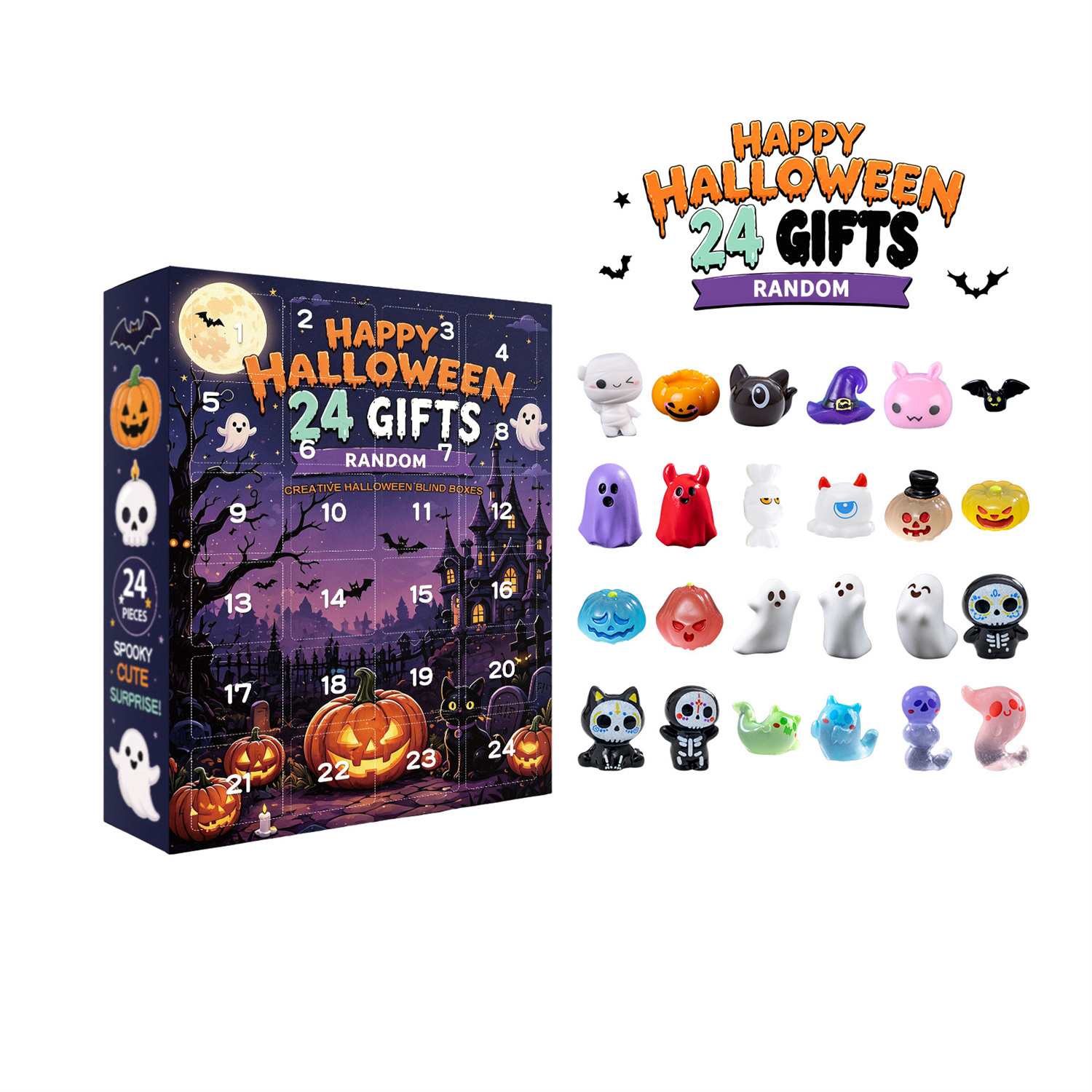 Multi-style Halloween Ornaments Blind Box