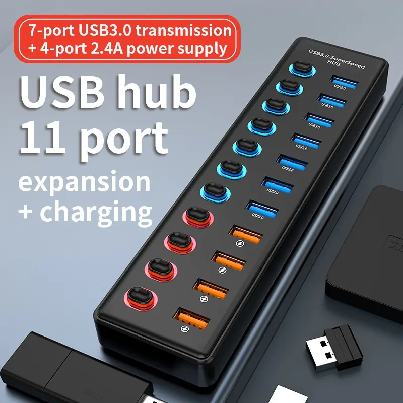 11-in-1 Laptop Docking Station