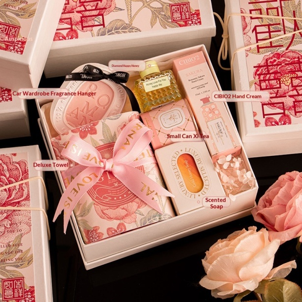 Handmade Gift Girl Bridesmaid, Niche High-end Wedding Gift Box