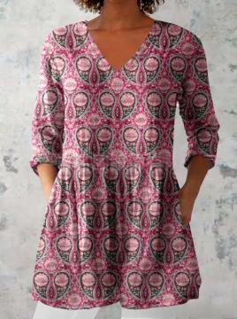 Short-Sleeve Dress For Independent Sites