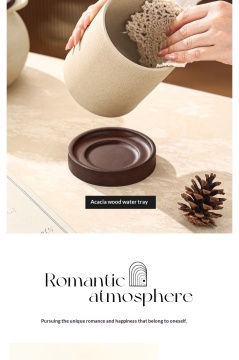 High-end Ceramic Chopstick Holder Household Kitchen Cutlery Container