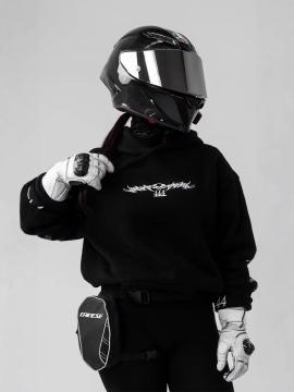 Noctilucent 3D Digital Print Street Motorcycle Top