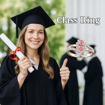 Customized Birthday Stone Laser Engraving Ring