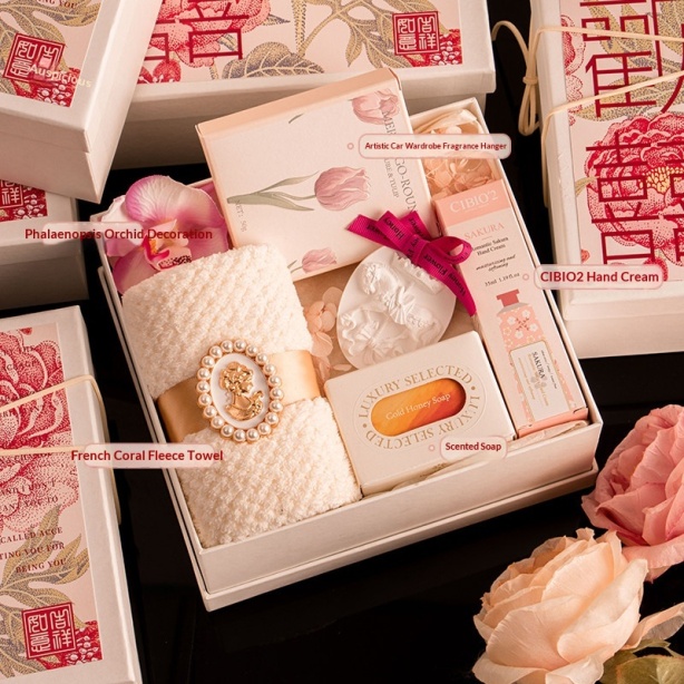 Handmade Gift Girl Bridesmaid, Niche High-end Wedding Gift Box